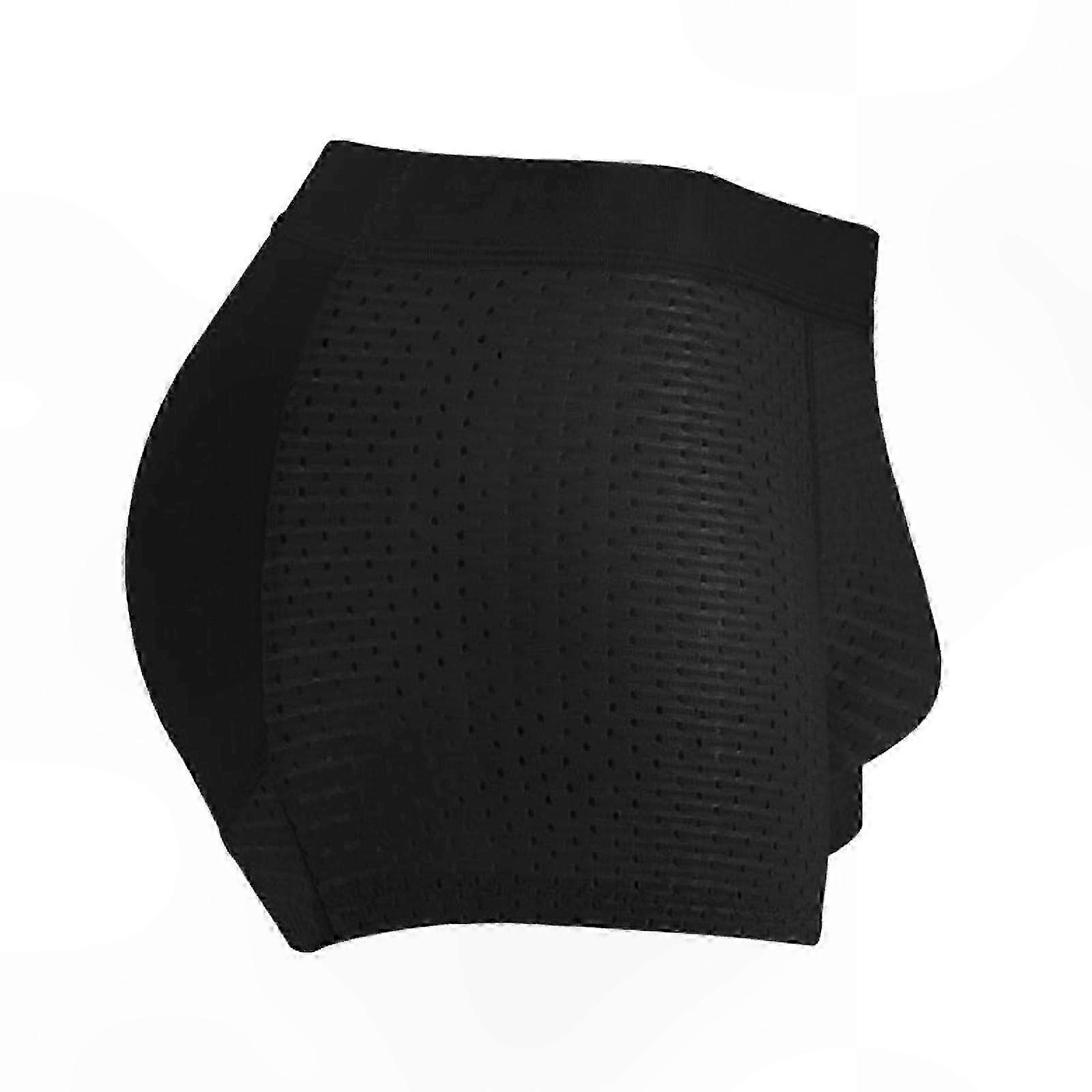 Breathable Nylon Men's Underwear with Padding, Shapewear for Comfort and Support