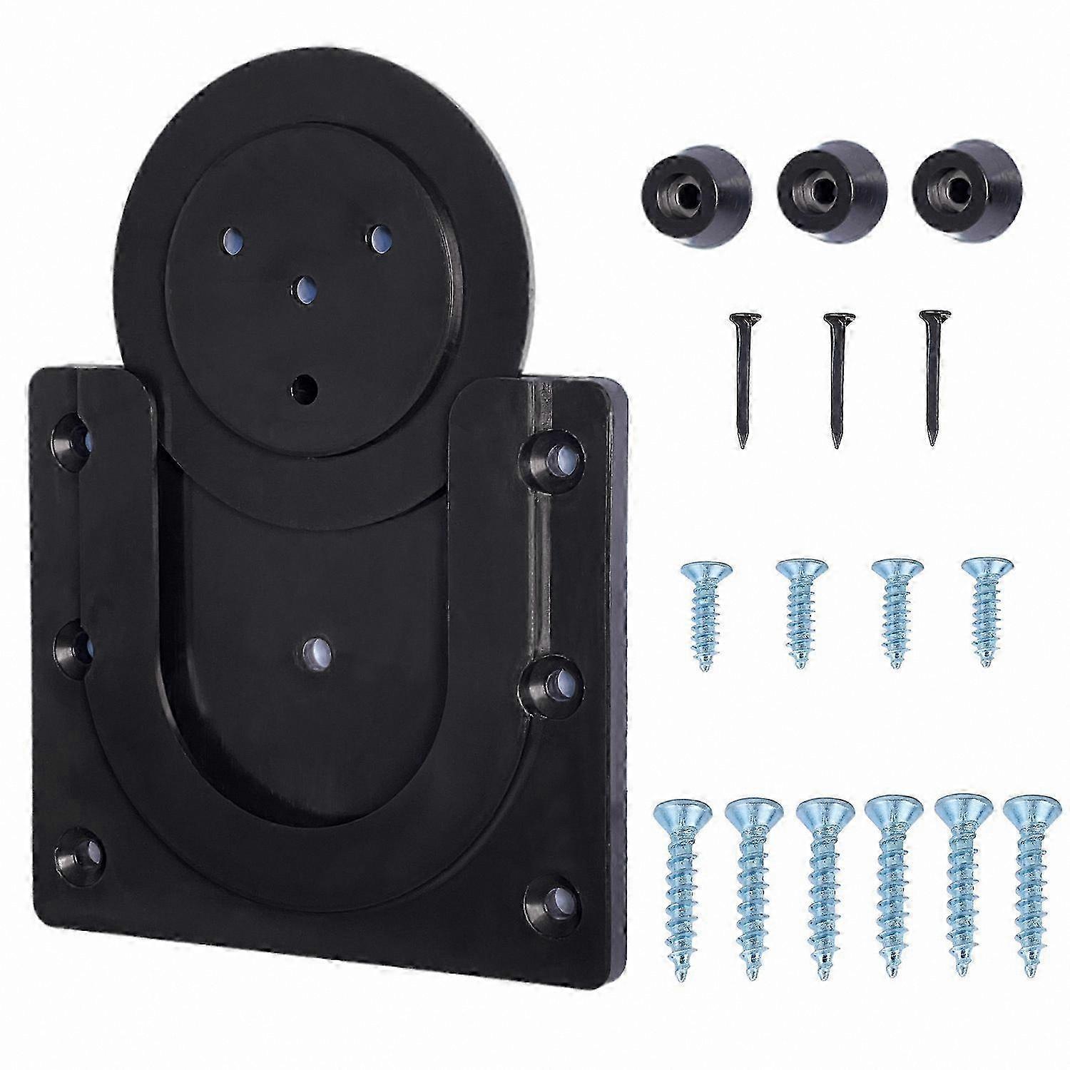 Wall Mount Dartboard Bracket with Oche Tape, Sturdy Hanging Kit for Dartboard, Includes Screws Holder and Deluxe Accessories