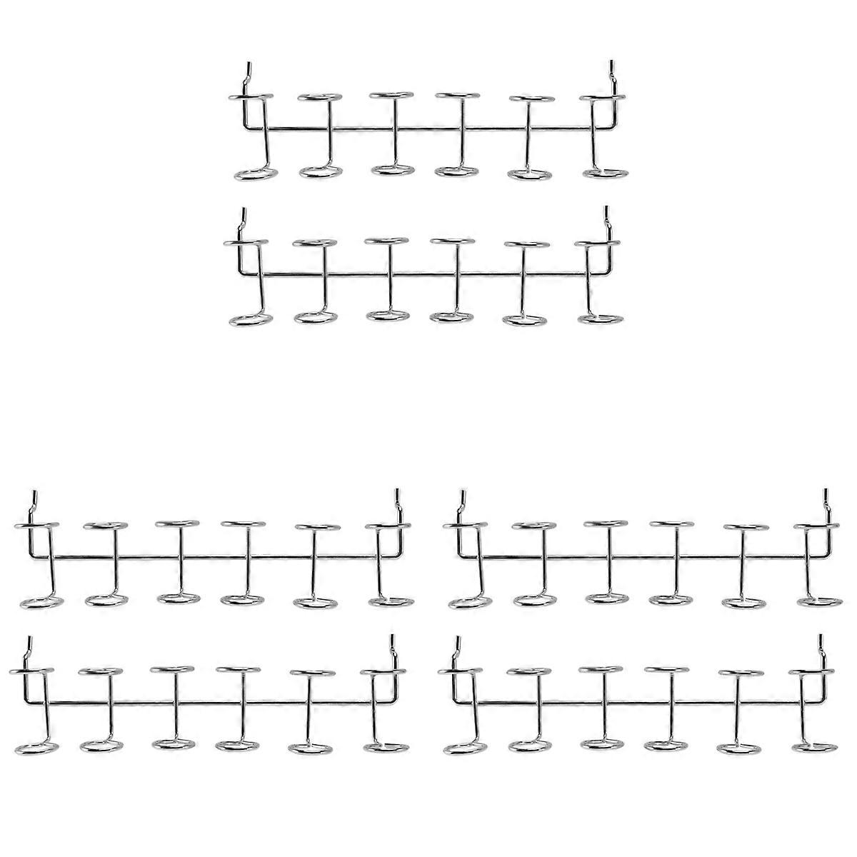 6 Pcs Screwdriver Holder Pegboard Multi-Tool Holder Accessory Pegboard Accessories Multi-Ring Tool H