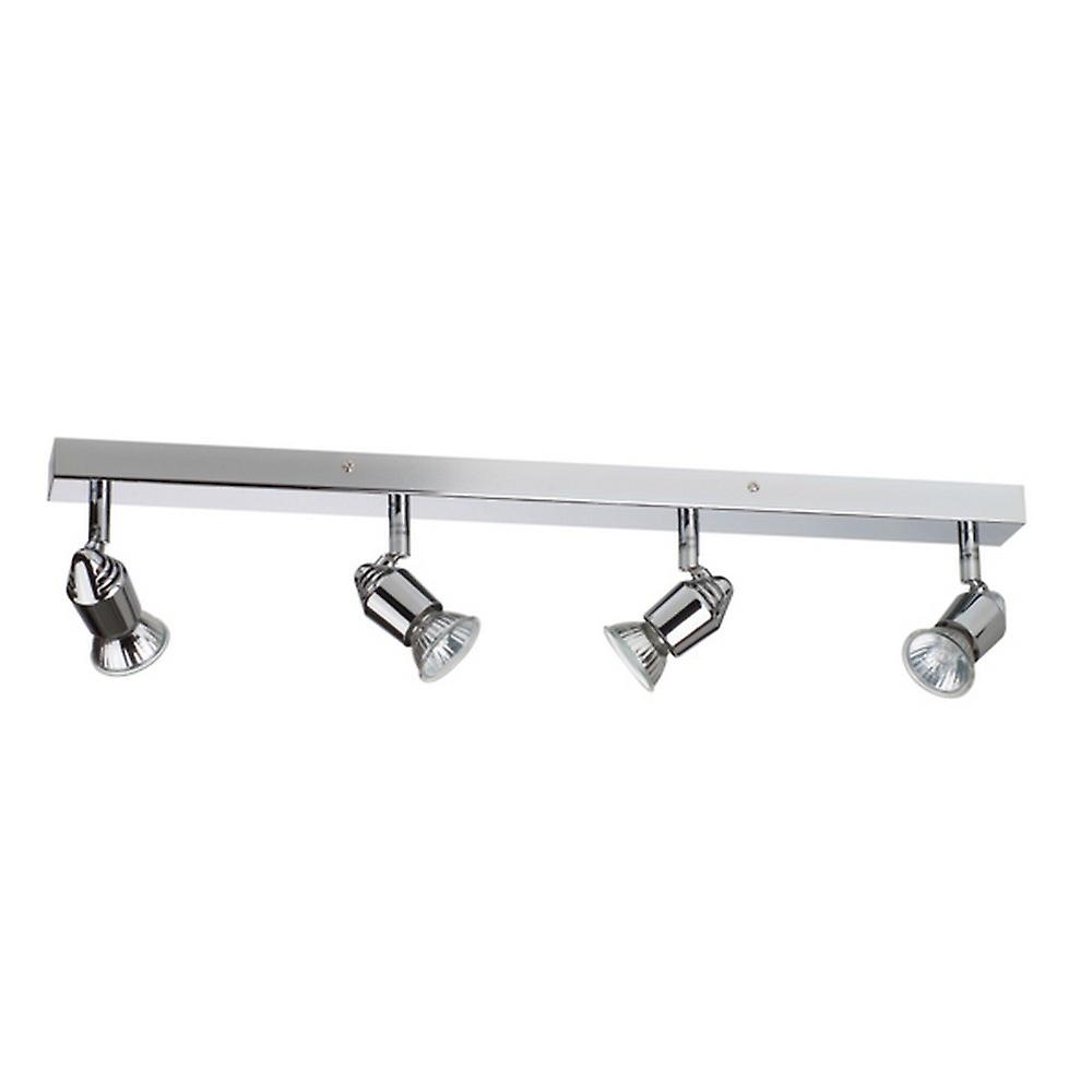 Bomba 4 Light Spotlight Bar Chrome