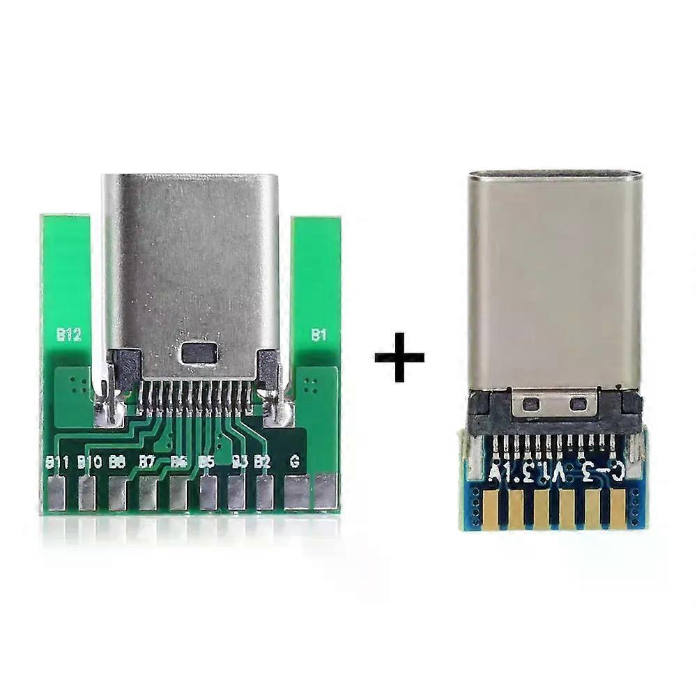Cabezal hembra USB31type-c SMT con conector de placa PCB