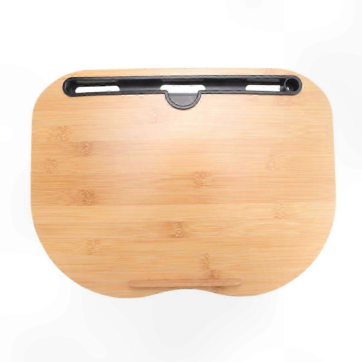 Portable Lap Desk with Soft Pillow and Adjustable Tablet Holder