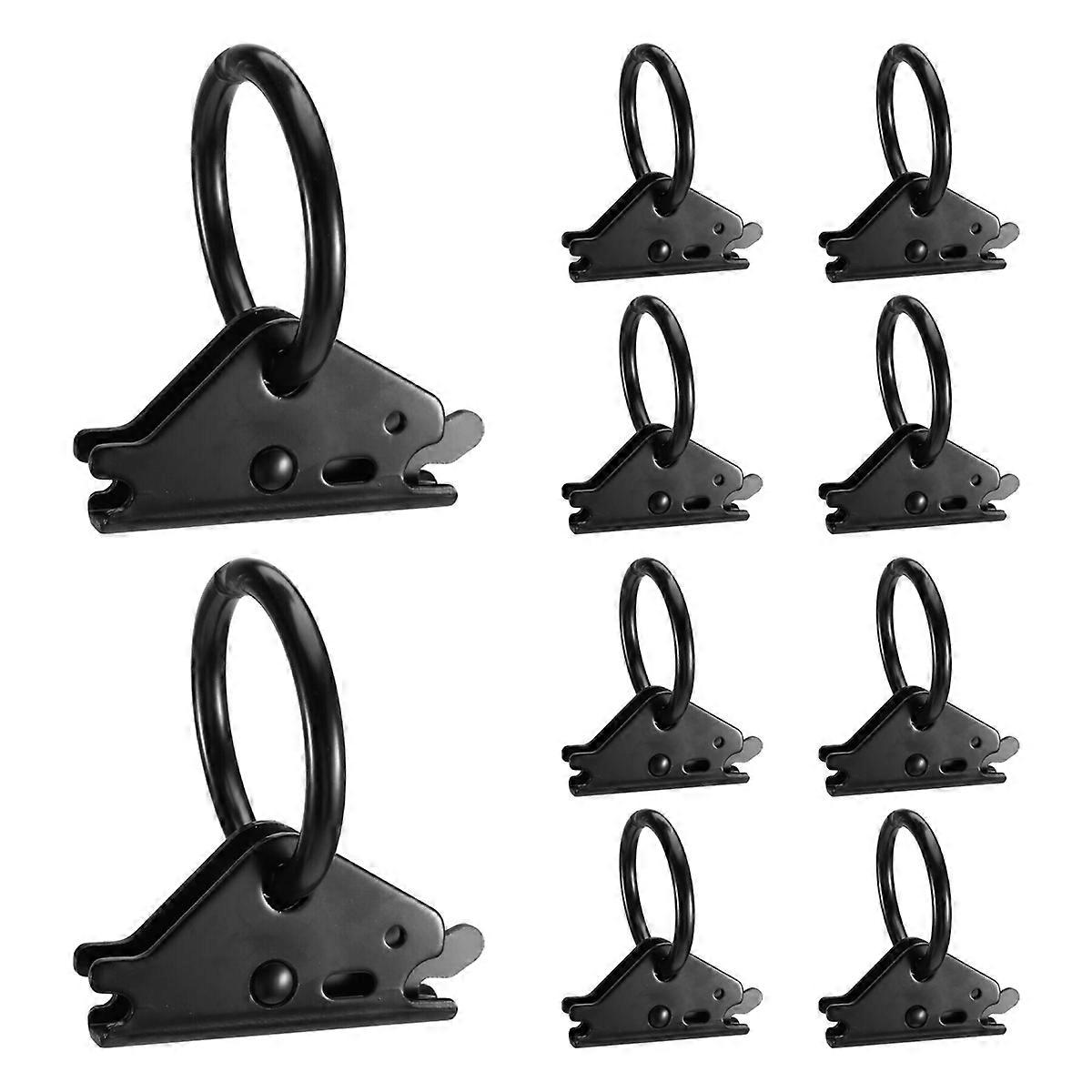 E Track O-Rings Tie Down Anchors E Track Accessories for Trailers Trucks for Fixing Flatbed Trailer Goods