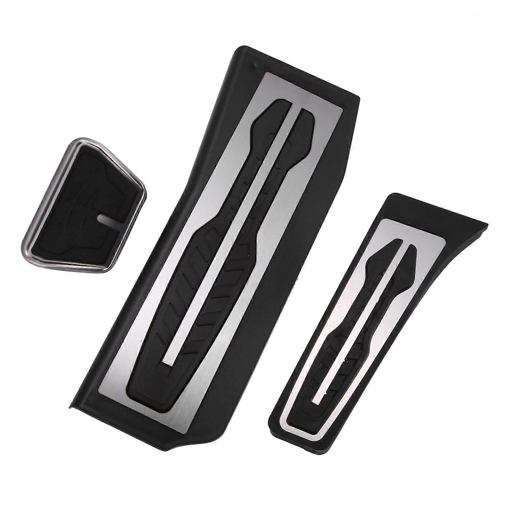 for 5-Series G30 G31 2017 Stainless Steel Car Accelerator Pedal Brake Pedals Cover Rest Pedals