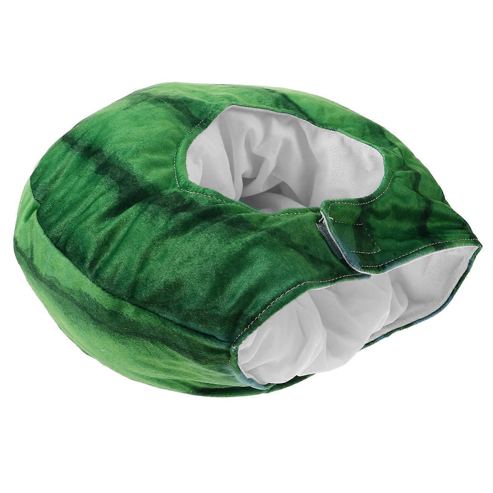Watermelon Hat Plush Fruit Cap for Decoration Accessory