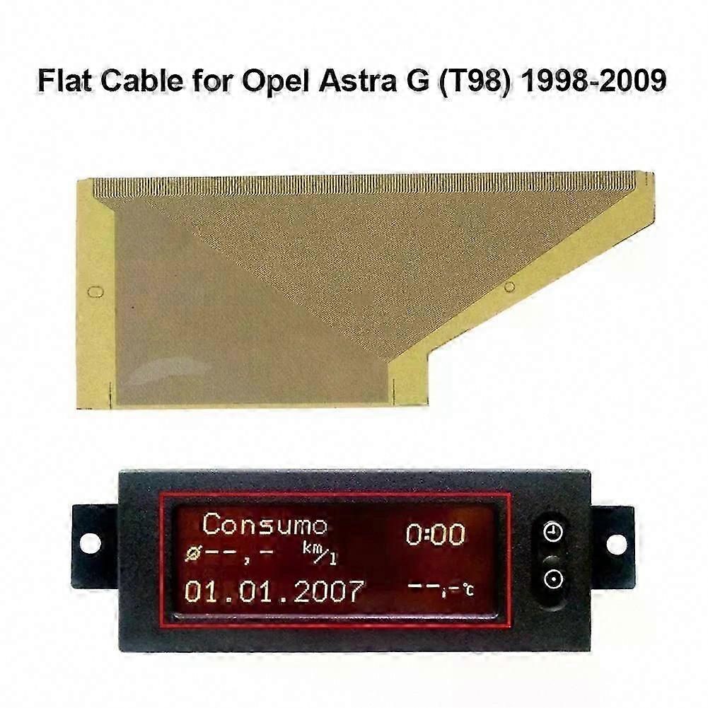 LCD Display For Opel ASTRA Info Display 024461677 24461517 Car Stereo Screen Pixel Repairing LCD Display Ribbon Cable