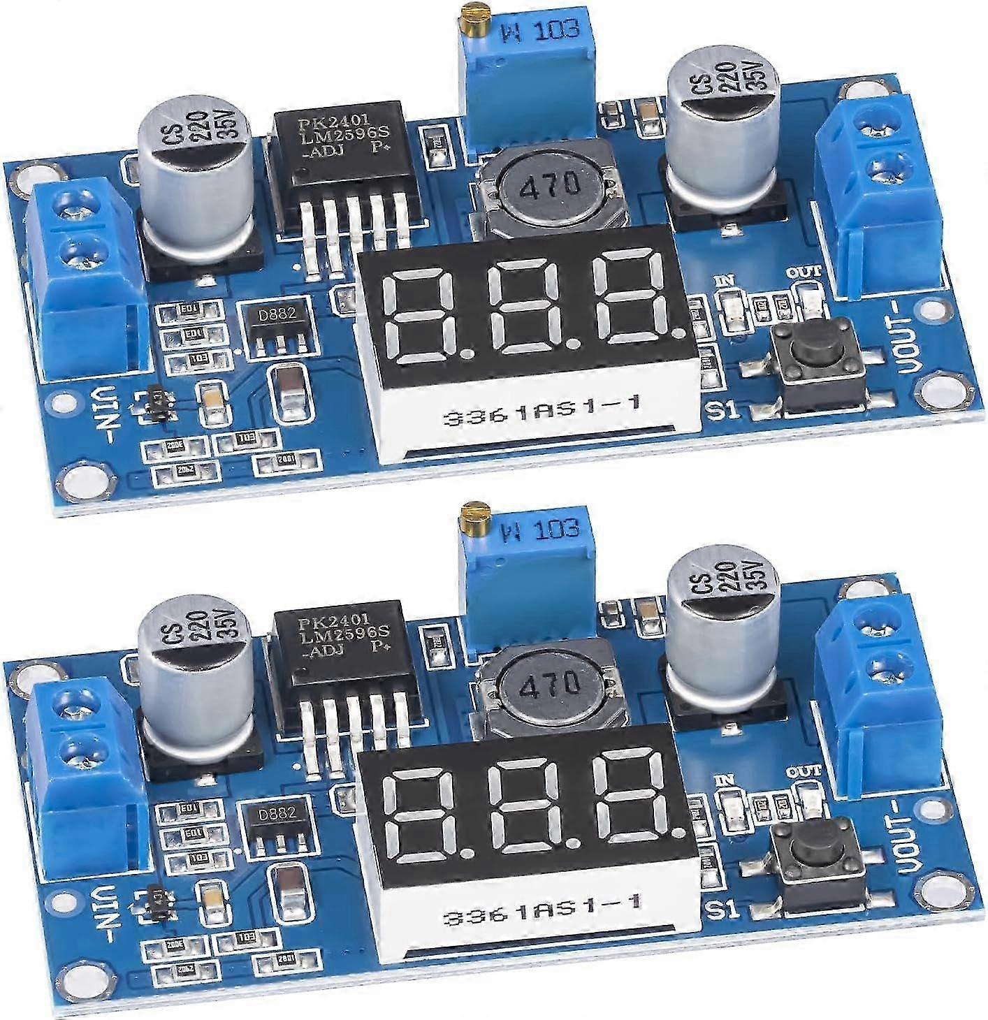 LM2596 LM2596S DC-DC Buck Converter Voltage Regulator Adjustable 4.0-40V to