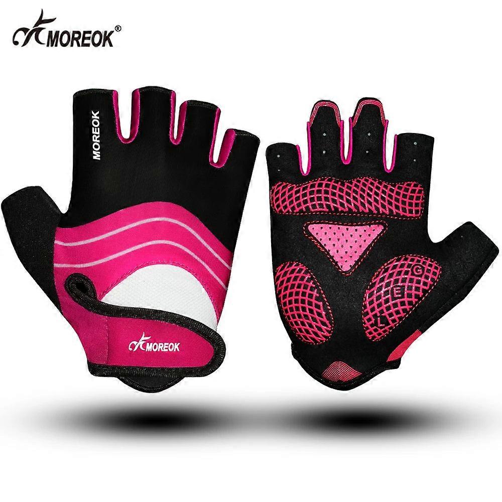 Half Finger Cycling Gloves With 5mm Silicone Pads, Shock-absorbing Mountain