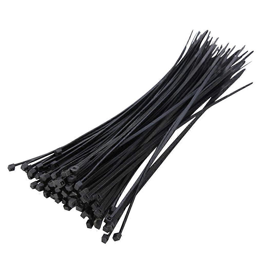 100pcs Cable Ties 3x150mm Reusable Standard Self-locking Plastic Nylon Wire Zip String Tie