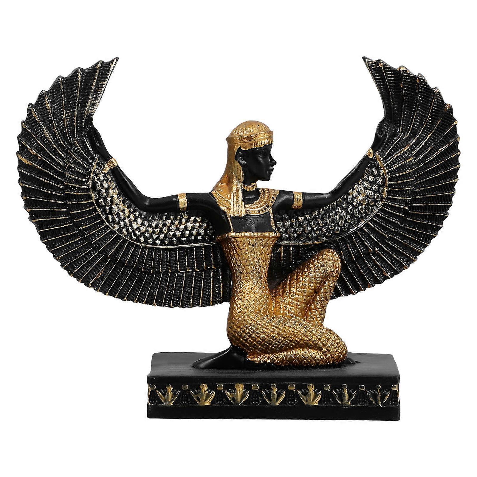 Statue Resin Craft Ornament for 2Pcs Tabletop Decor