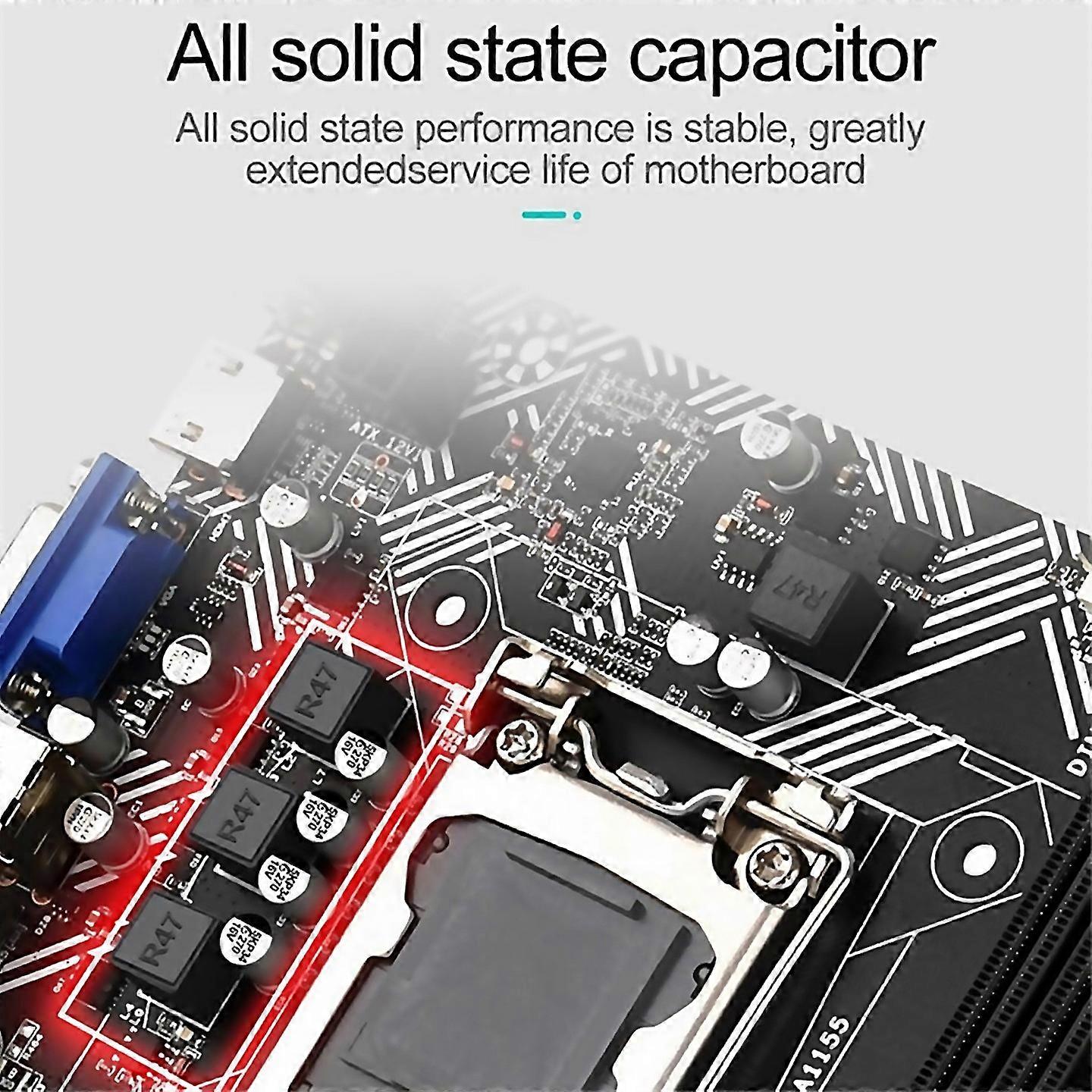 For B75m Desktop Motherboard I33240 Cpu Lga 1155 Usb 30 Sata