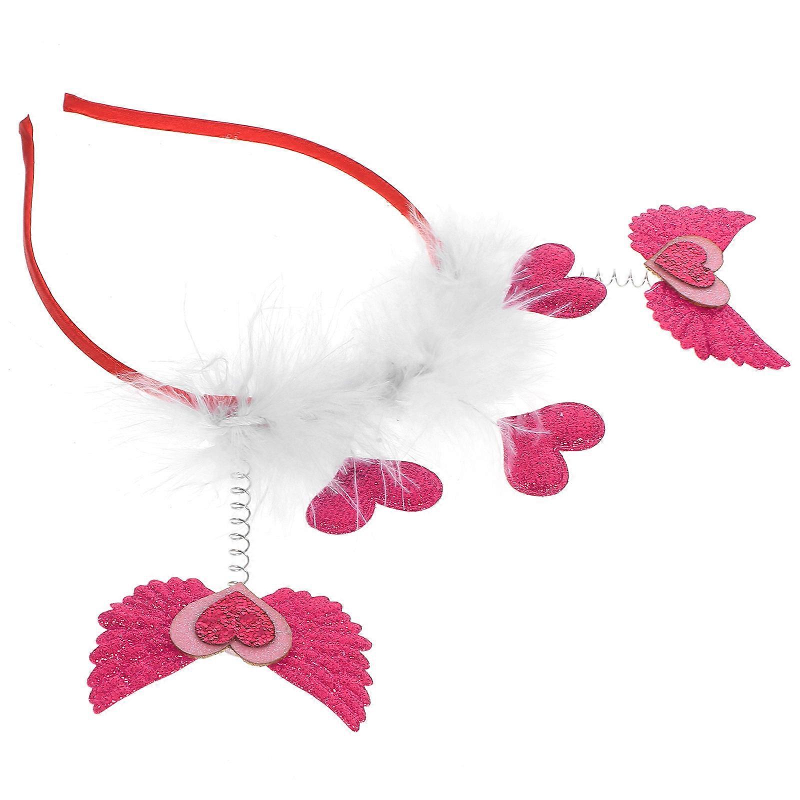 Valentine Heart Headband for Decoration Use Soft Cloth