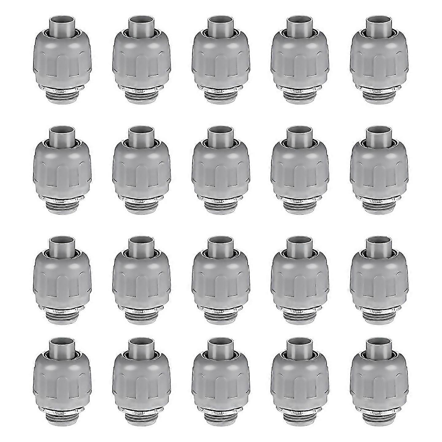 For 20 Pcs Conduit Connectors 12 Inch Liquid Tight Connector