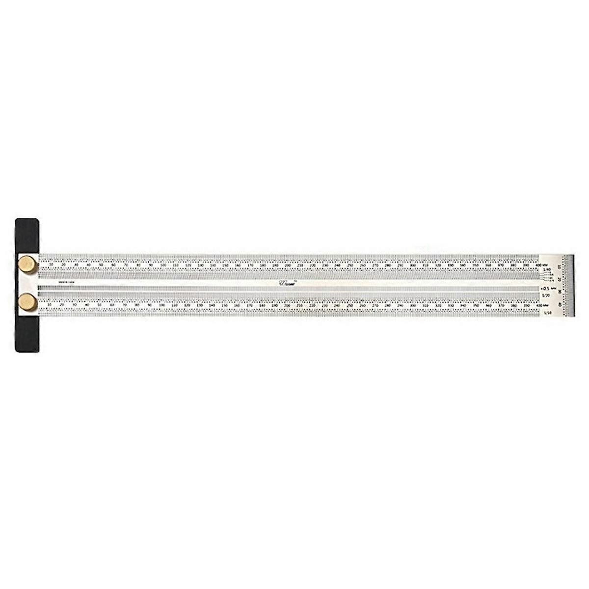 T -Type Line Labeling Line Measurement Tool Positioning Ruler,400mm