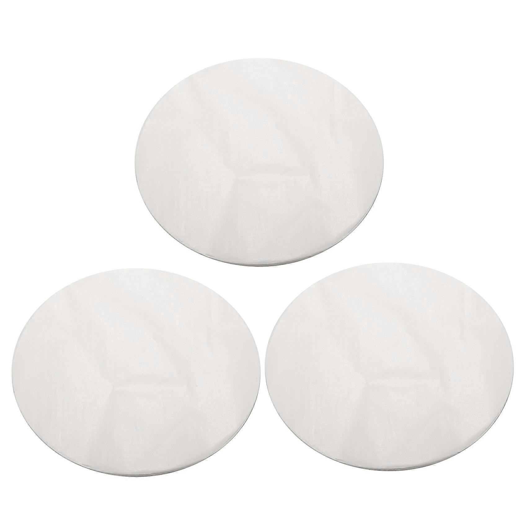 100 Pcs Round Baking Silicone Paper Rounds Non Stick Baking Circles Sheets Greaseproof Baking Sheets