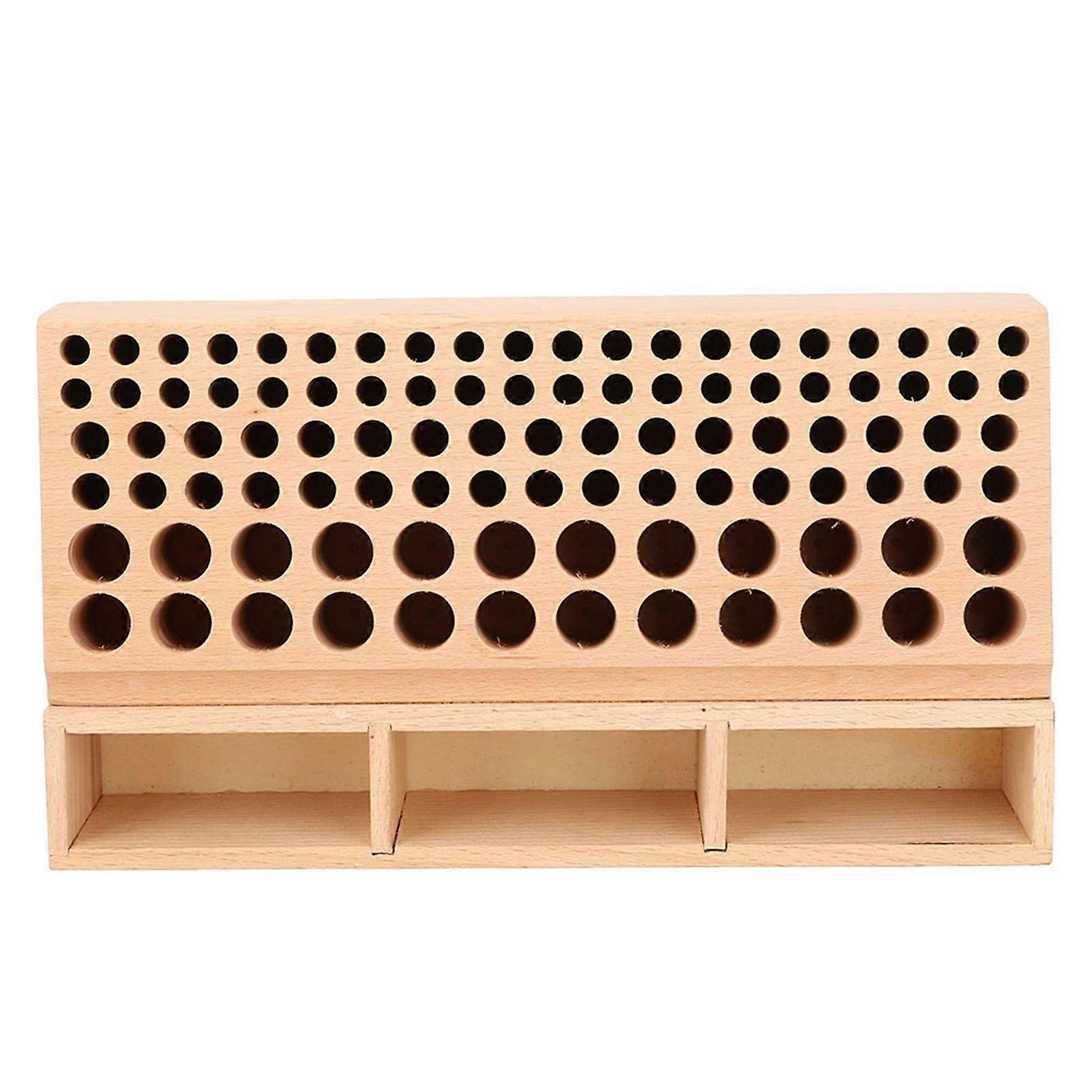 حامل أدوات حرفية من الجلد مزود بـ 98 فتحة، حامل أدوات يدوية، منظم، حامل أدوات يدوية مزود بـ 98 فتحة