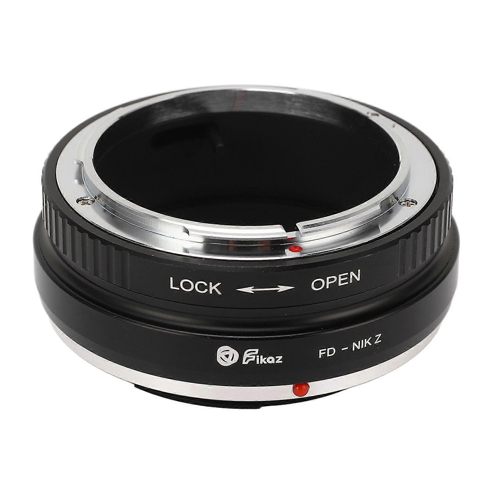 Fikaz FD to Z High Accuracy Lens Mount Adapter for FD Mount Lenses to for Nikon Z Mount Camera