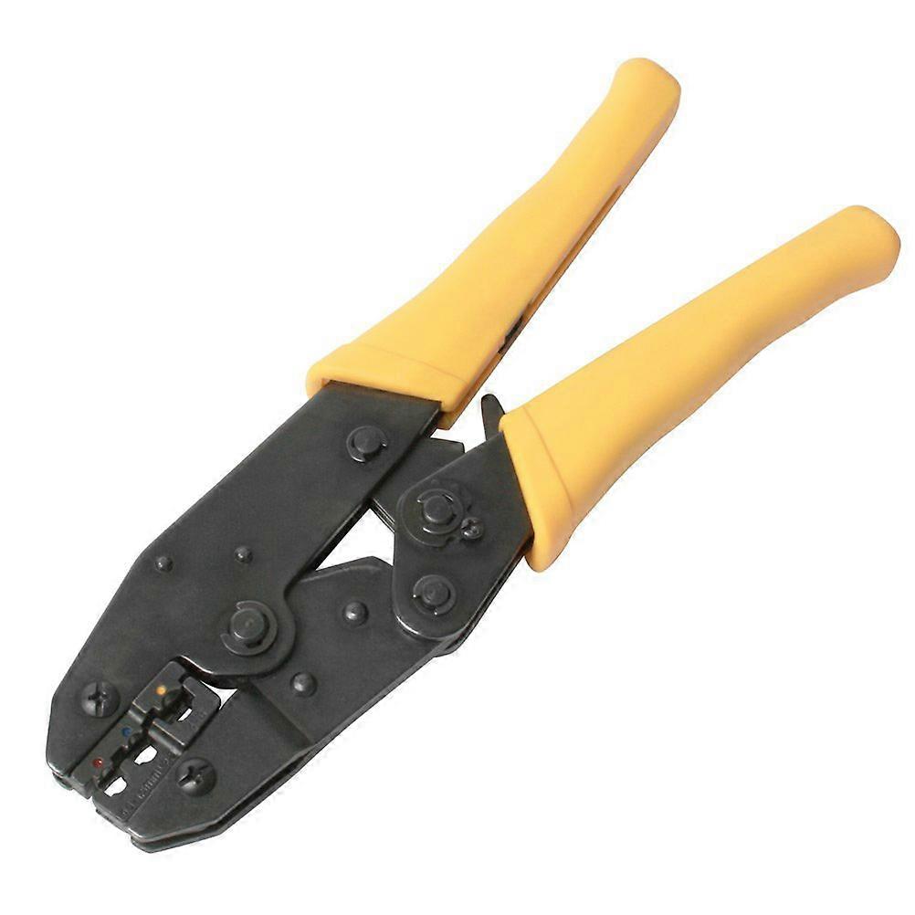 Crimping Pliers Black Ratcheting Tool with 5 Interchangeable Jaws