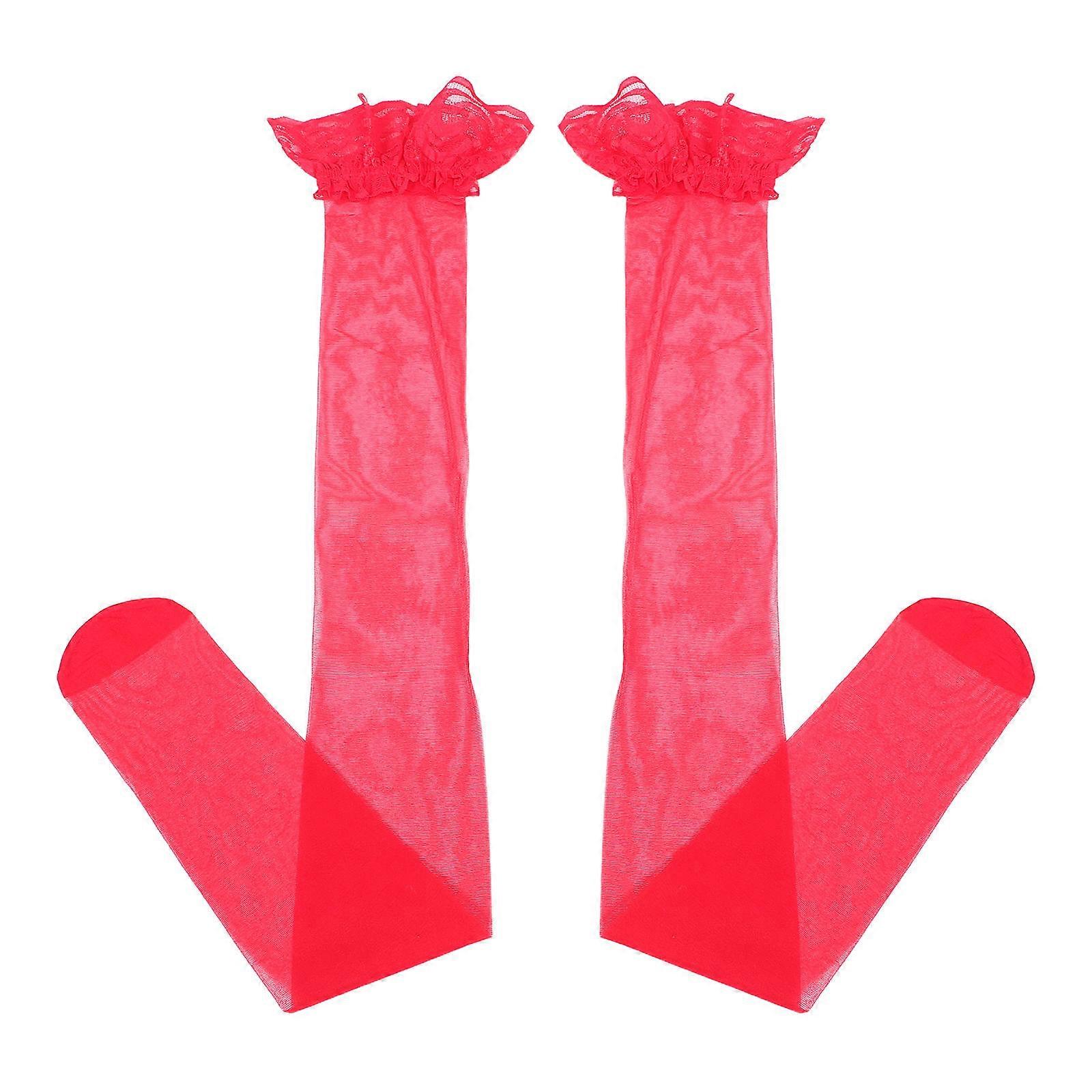 Thigh High Stockings for 6Pairs Over Knee Socks