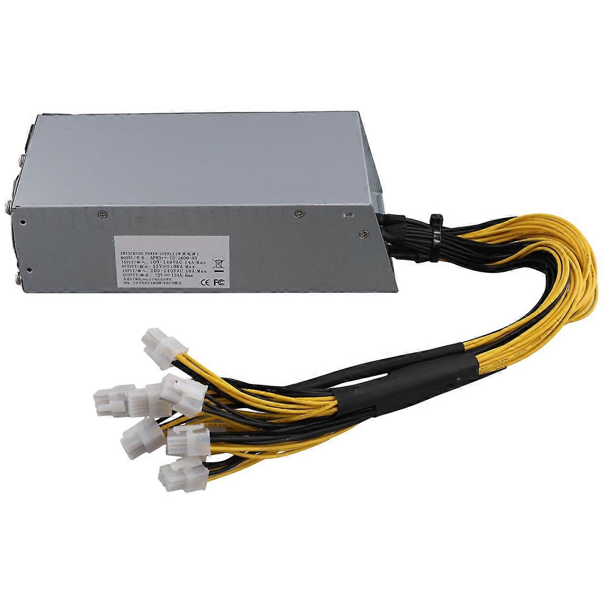 APW3+-12-1600W PSU Power Supply Mining PSU for Bitmain Antminer for Goldshell Ant AC-DC PSU