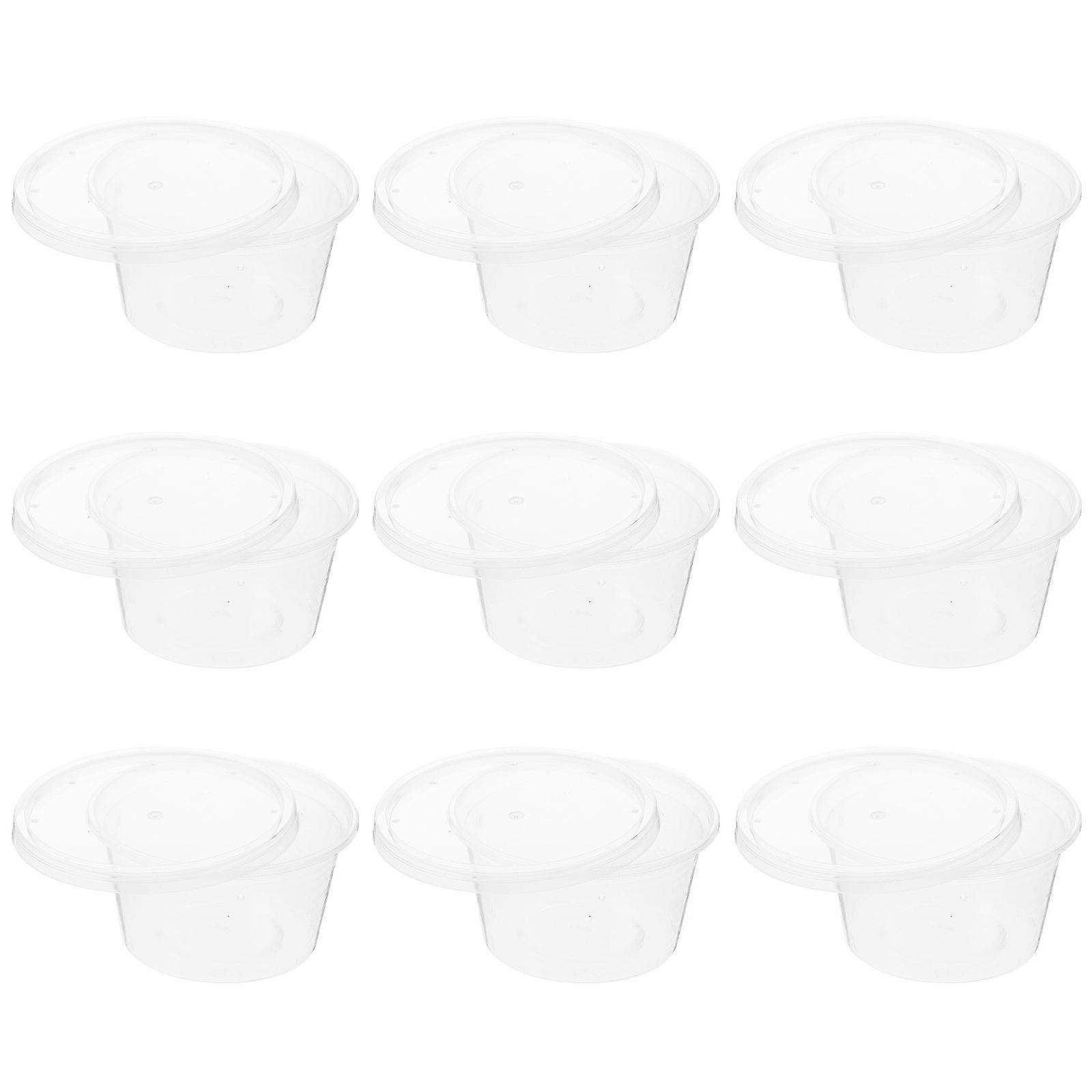Reptile Breeding Box Portable Feeding Container For Reptile Enthusiasts With Ventilation And Comfortable Space 10Pcs