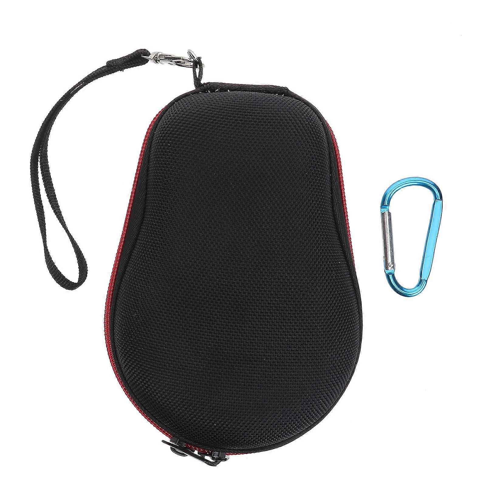 Clip 3 Wireless Speaker Protection Case Gourd Shape Travel Storage Black Soft 2Pcs