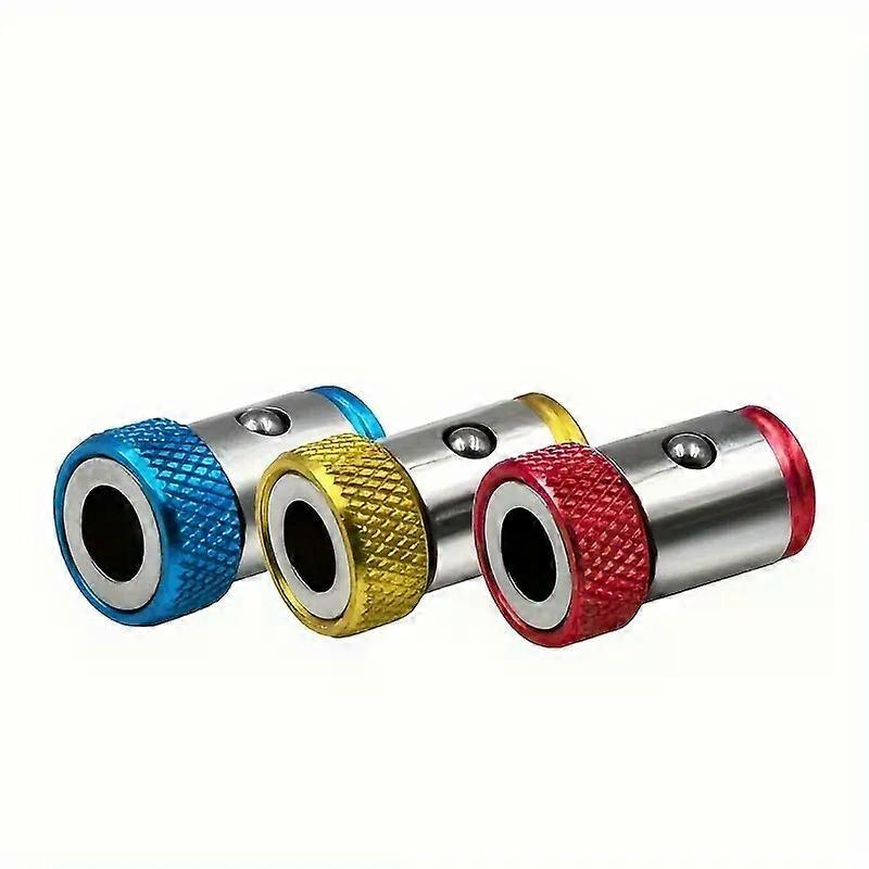 Magnetic Screw Ring Bit Magnetizer Ring Metal Magnetizer Screw Removable For 1/4 Inch/635mm Hex Screwdriver And Power Bits