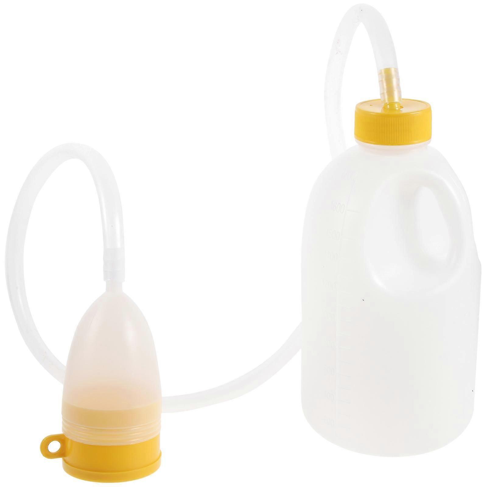 Plastic urinal bottle for men 1700ml portable elderly care