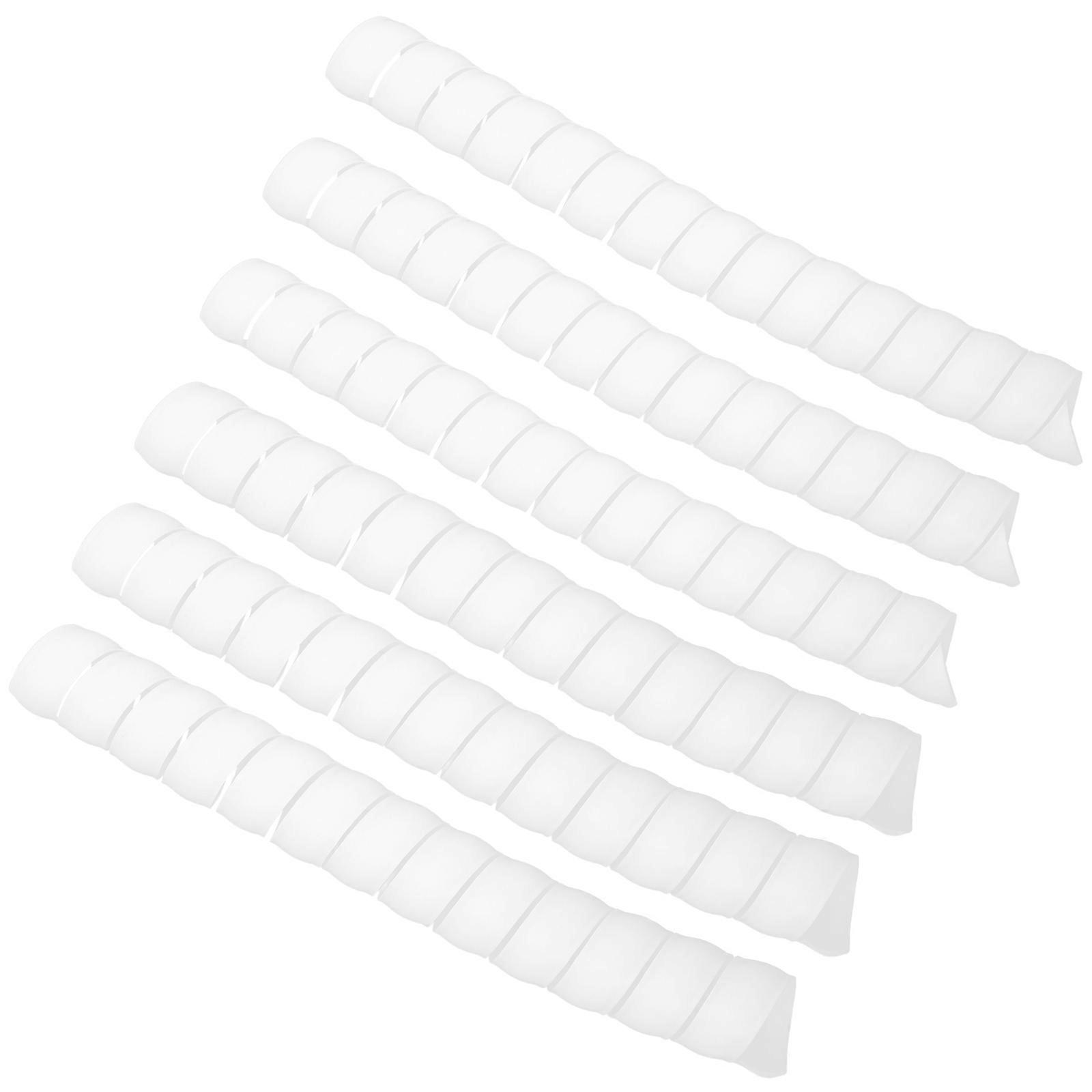 White Tree Trunk Protector Plastic for Protection 18Pcs