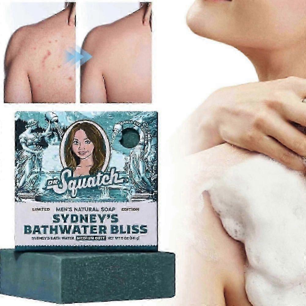 Dr. Squatch Sydney Sweeney Badevand Bliss Bar Sæbe LE 5000 - I HÅNDEN