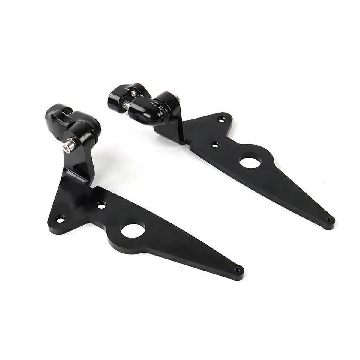 Motorcycle Frame Mounted Adjustable Highway Foot Peg Mounts
