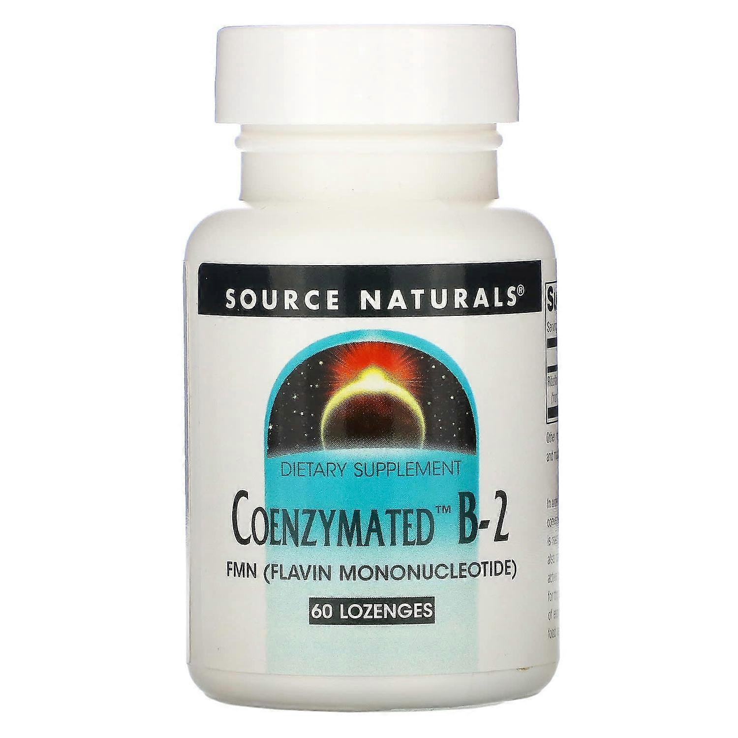 Source Naturals, Coenzymated B-2, 60 Lozenges