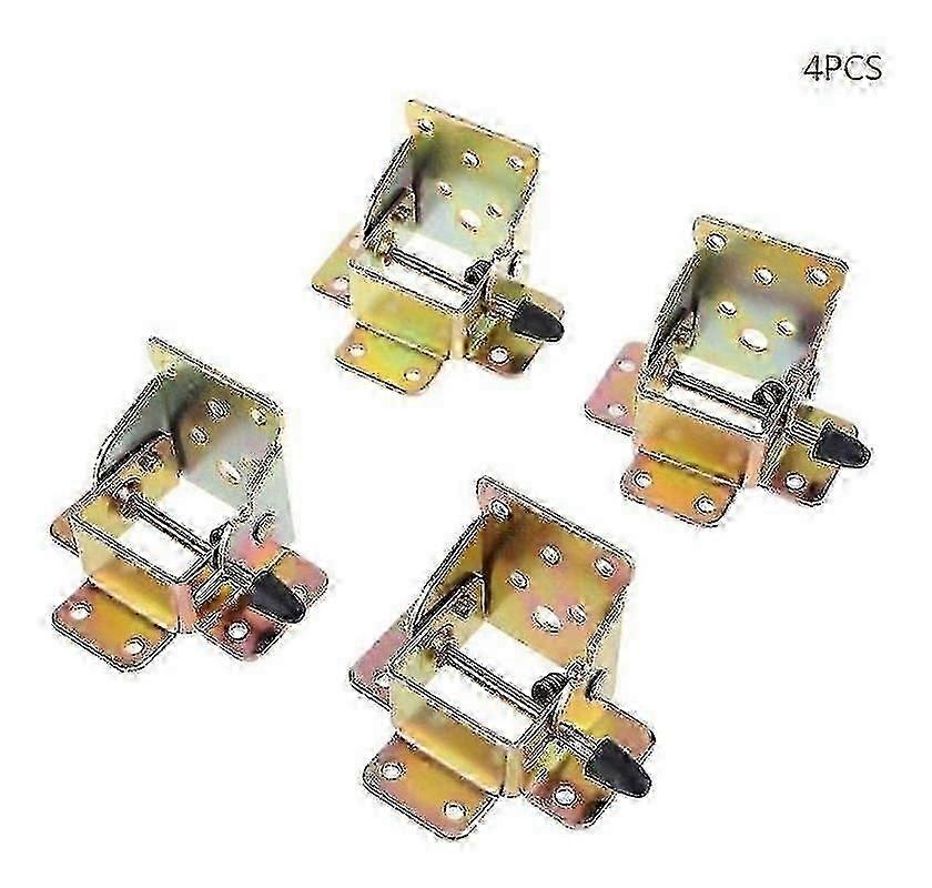 Dining Table Folding Legs Accessories Folding Hinge (color Zinc) (4pcs)