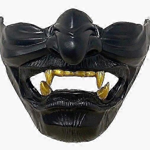 Tsushima Island Soul Mask Cospaly Half Face Mask Halloween Party Mask - FKB