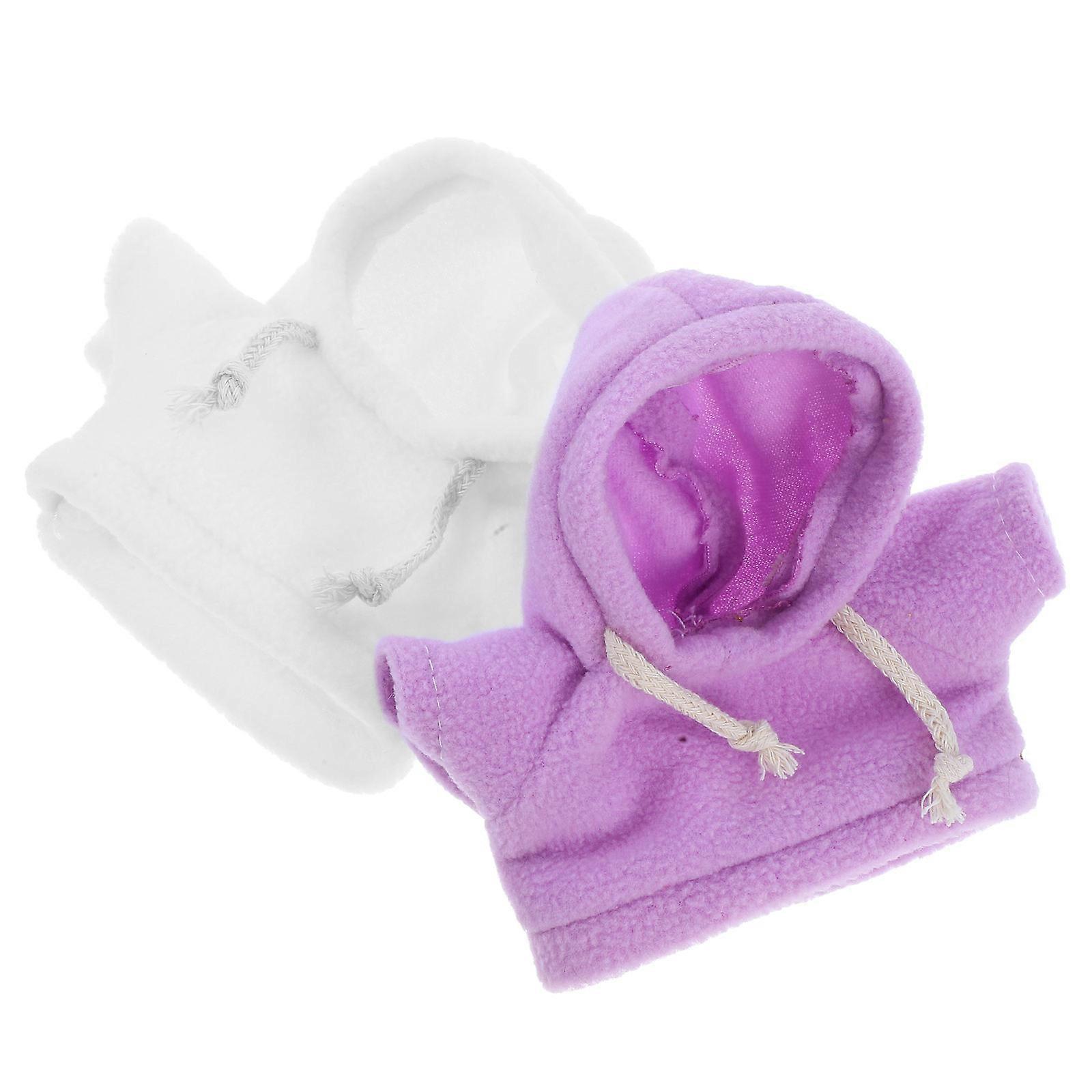 Plush Bear Clothes Soft Toy Costume Hoodies Replacement 2Pcs Set