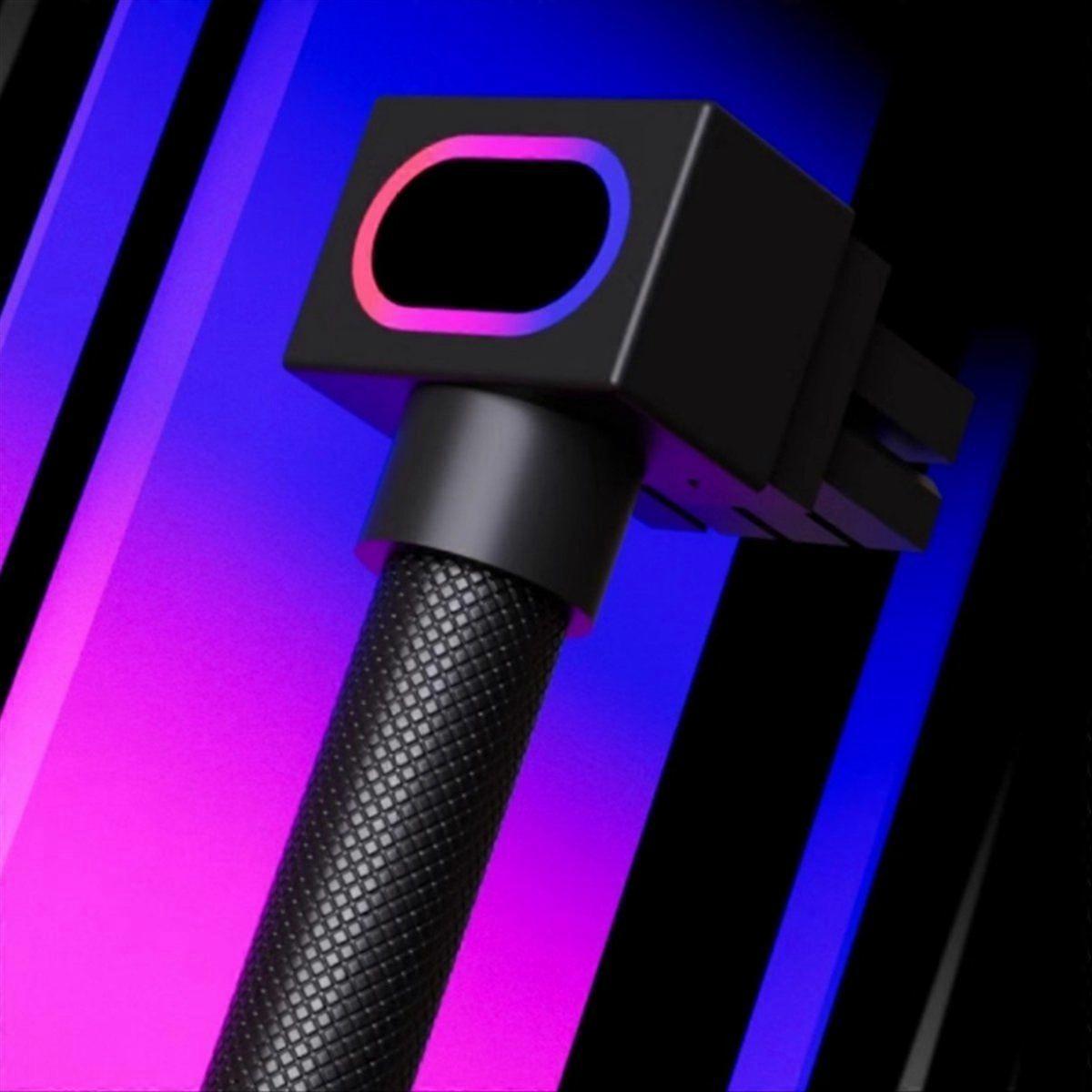 AIJS 8Pin CPU Extension Cable with ARGB Computer Power Extension Cable CPU One-Line Connection Cable Extension