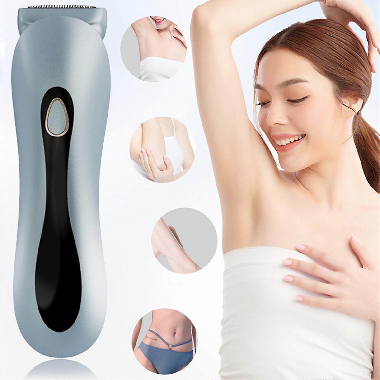 Wireless Electric Epilator for Sensitive Skin Rechargeable Wet Dry Painless Trimming Machine for Body Private Areas