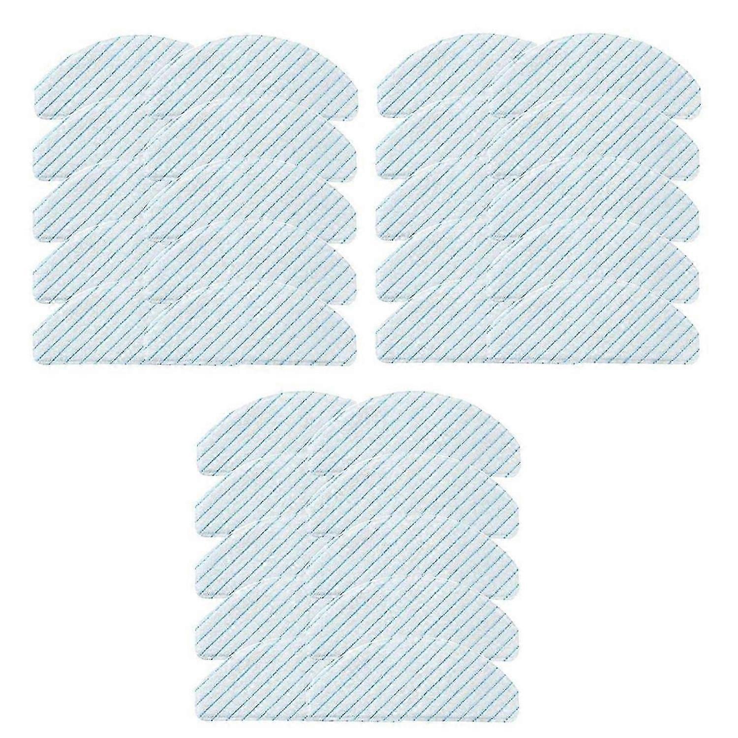 30Pcs for Ecovacs Deebot Ozmo T8 Aivi T8 MAX Robot Vacuum Cleaner   Powerful Cleaning Cloth