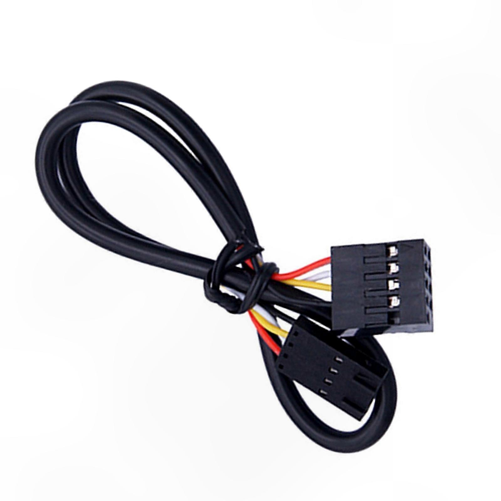 Bluetooth USB Cable, 4Pin to 9Pin Header, 32cm Length for NGFF PCI-e Desktop Adapter Card Connection
