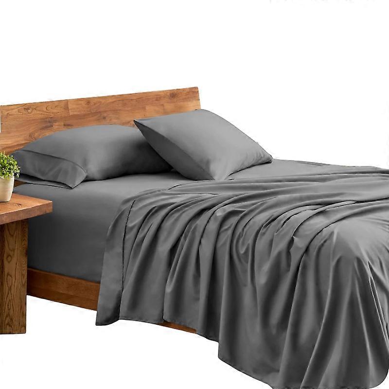 Ddecor Home 1500 Thread Count Premium Cotton Blend Granite Queen Sheet Set By Sheets