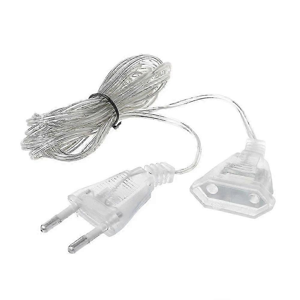 Light Light String Extension Cord Power Extension Cord Transparent Extension Cable Extender Wire 25-26