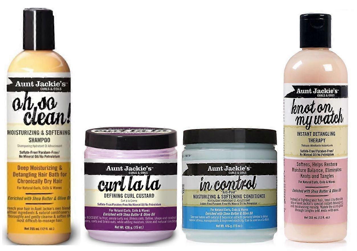 Set de cuidado del cabello de tía Jackie