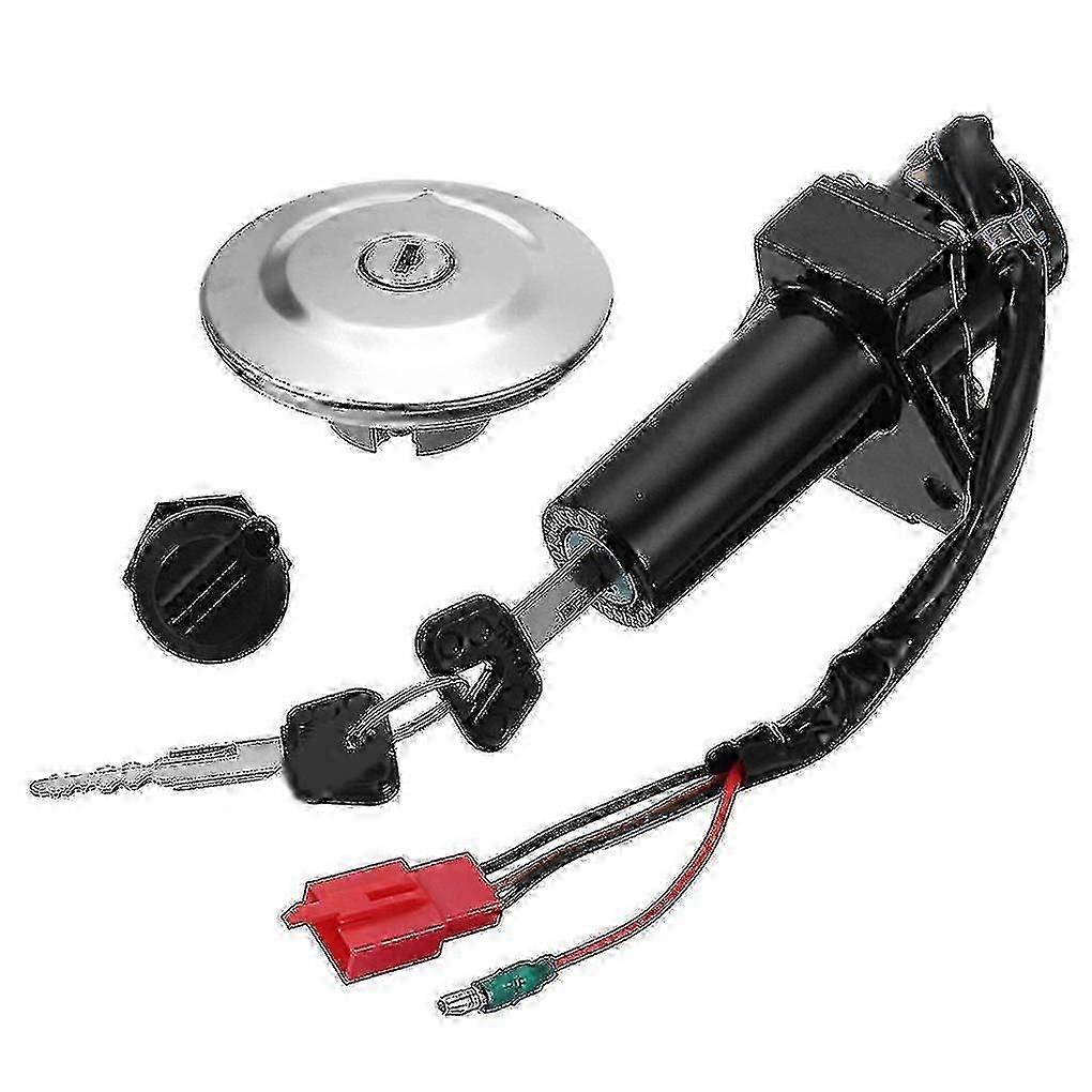 Ybr125 Ybr 125 2007-2014 Interruptor de encendido Tapa de combustible Llave de bloqueo del asiento