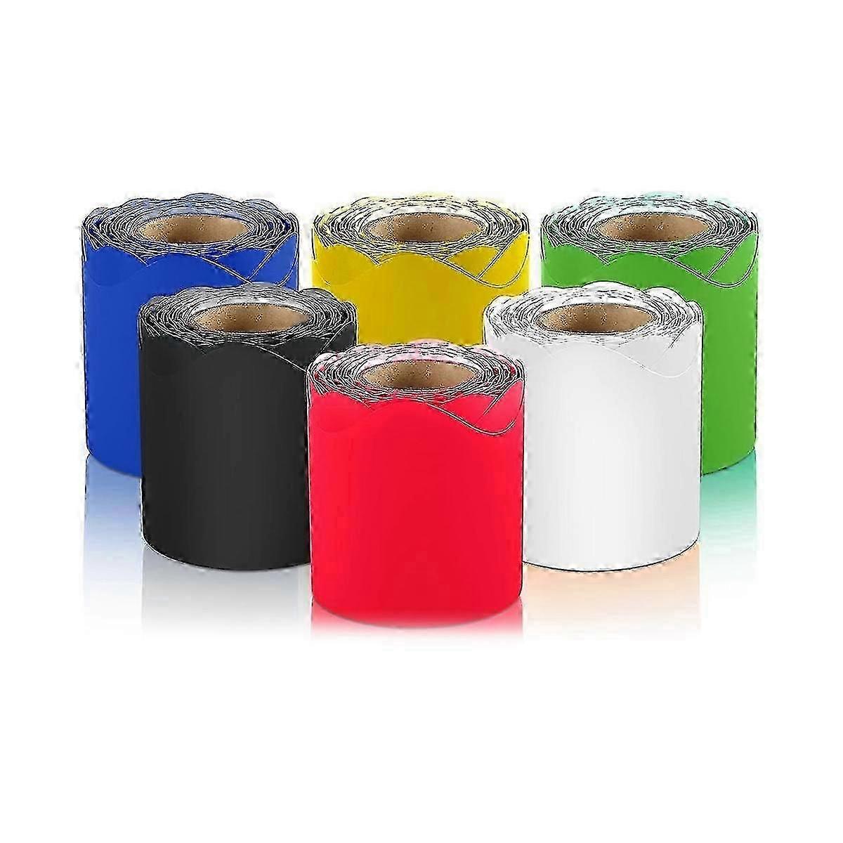 Scalloped Bulletin Board Borders,Classroom Borders for Bulletin Board & Classroom DCor, 36 Ft Per