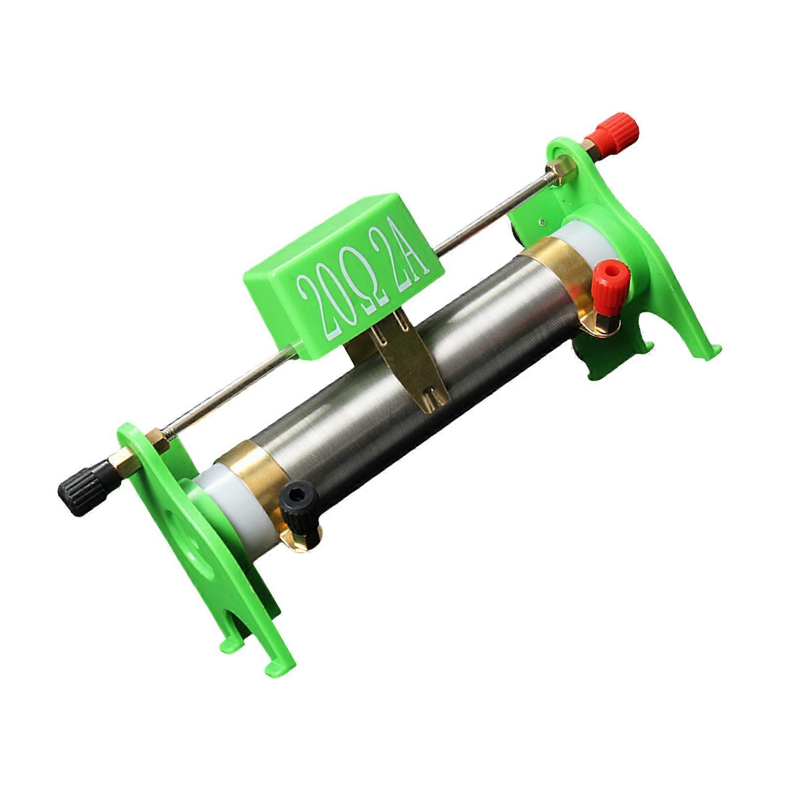 2A 20Ω Sliding Rheostat Educational Sliding Resistor Electricity Experiment Resistor Conponents For Physics Teaching Multicolor