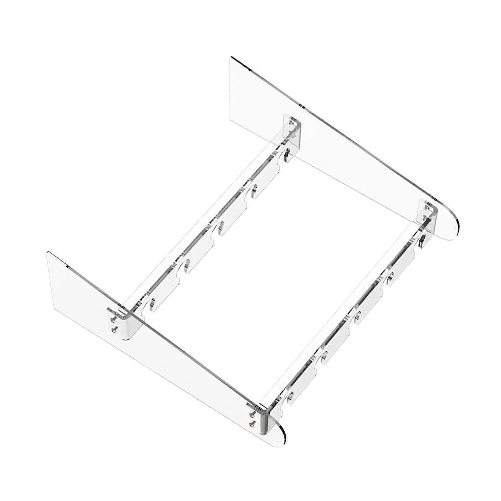 Contemporary 2 Layer Champagne Holder Removable Acrylic Champagne Galss Rack 2 Layer Freestanding Glass Display Stand Multicolor