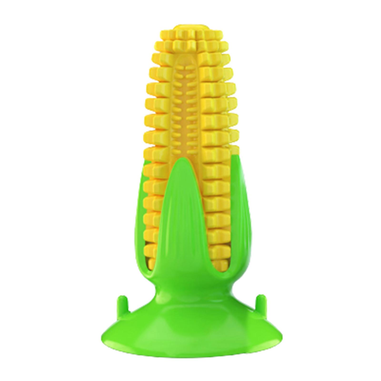 Suction Cup Simulation Corn Dog Toy Tooth Cleaning Tool For Medium And Large Dog