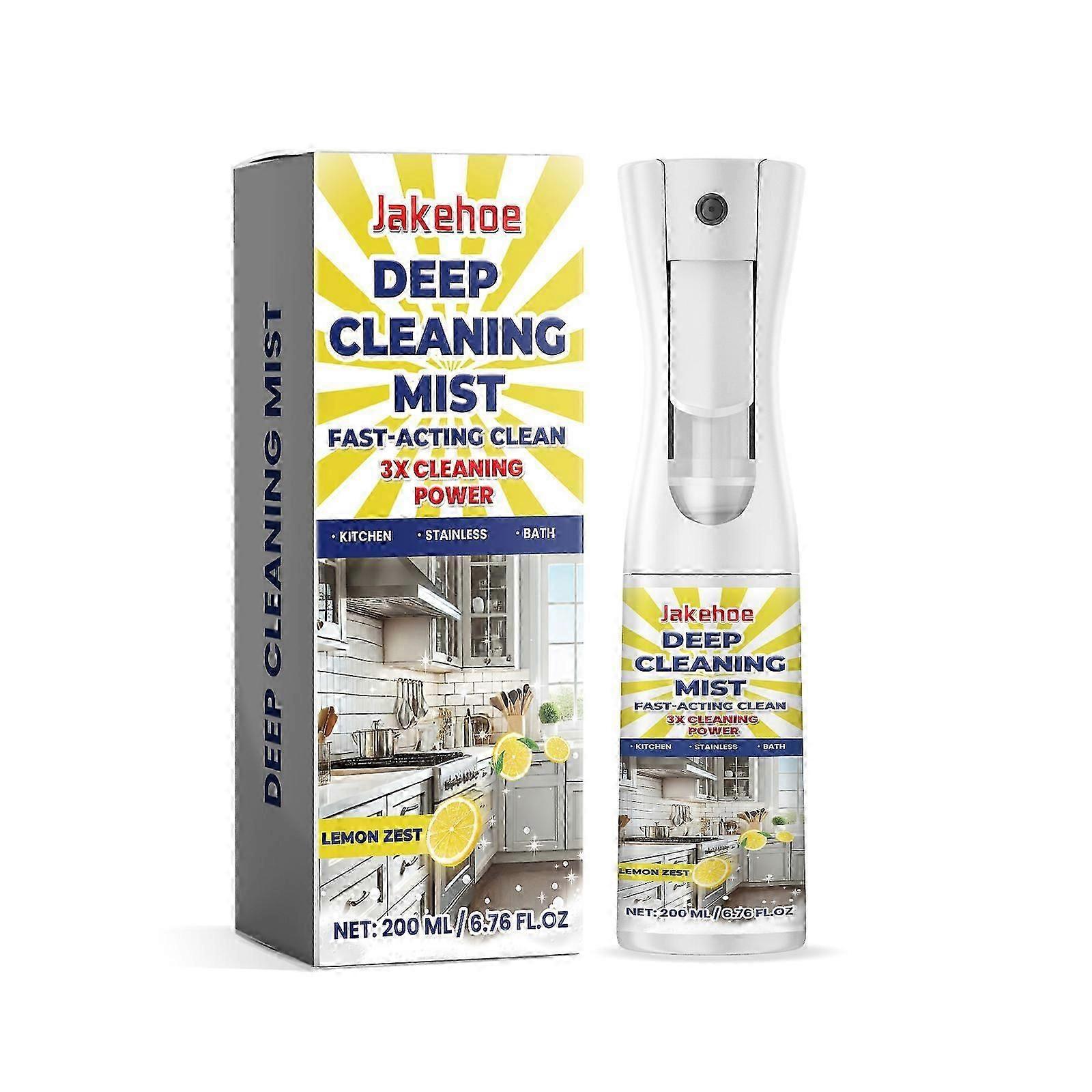 Powerful Kitchen Deep Cleaning Spray  Removes Grease , Dirt Safely, 200ml