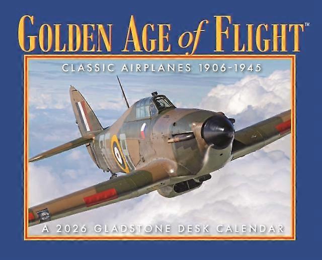 Golden Age Of Flight Box Calendar 2026 by CAROUSEL CALENDARS 2026 Calendar Book