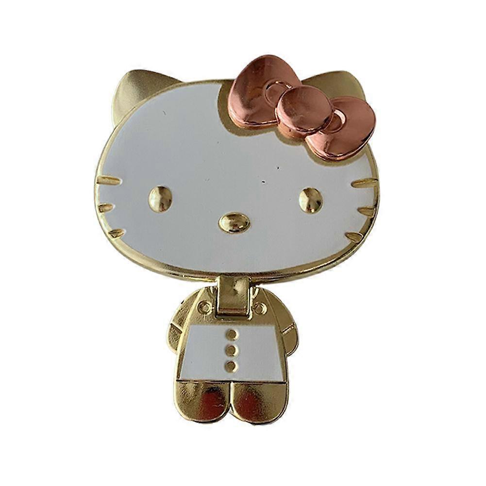 Portable Folding Handheld Makeup Mirror Travel Size Golden Silver High Quality Compact Mirror For On The Go